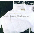 Juego de sábanas acolchado blanco 100% algodón